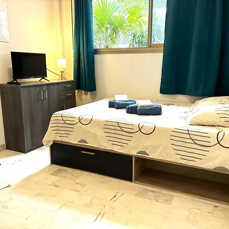 Croisette Studio, Steps From Beach, Behind Martinez Ac Wifi * Cannes