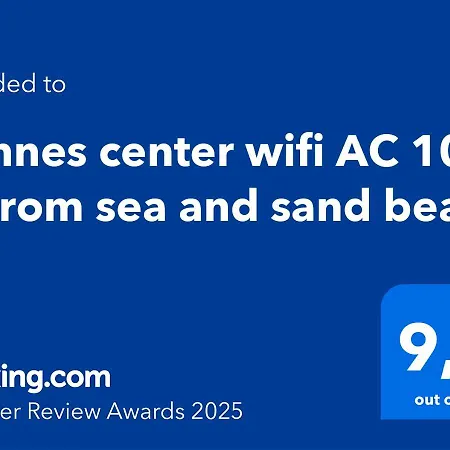 Center Wifi Ac 100 M From Croisette Behind Martinez * Канны